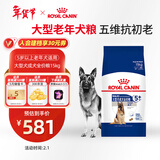皇家狗粮老年成犬狗粮犬粮宠物大型犬SGR26全价犬粮≥5岁15KG