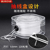 缔晶弹力绳串珠绳扁丝水晶手链穿珠子的文玩牛筋佛珠专用松紧耐磨绳