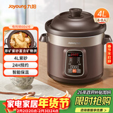 九阳（Joyoung）电炖锅电炖盅电砂锅炖汤盅煲汤锅多功能锅紫砂锅燕窝炖盅煮粥锅直炖4L大容量 可预约保温GD410