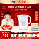 碧然德 【孙颖莎推荐】设计师滤水壶净水过滤壶家用滤芯3.5L大容量+去水垢专家版滤芯套装 设计师水壶绿+专家版滤芯11枚