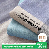 艾薇 A类床单单件双人家用被单A类水洗棉磨毛床单 条纹时代 230*250cm