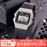 卡西欧手表 时尚简约复古小方块 潮流运动百搭电子表学生表考试表 F-91WM-7A