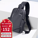 高尔夫（GOLF）胸包男士斜挎包男单肩包休闲ipad手机包户外运动跑步包骑行背包