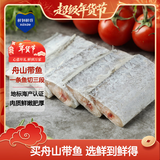 鲜到鲜得冷冻舟山带鱼段550g 生鲜鱼类 刀鱼 深海鱼 海鲜年货