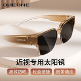 安安墨镜套镜近视专用太阳镜偏光男防紫外线开车旅行墨镜夹片女