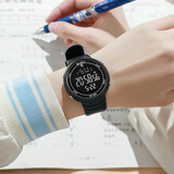 佰时顿（BASID） 电子手表女学生防水高中生中学生初中生运动男女款儿童电子表男 经典黑【夜光闹钟计时防水耐摔】