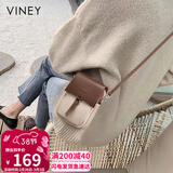 viney牛皮手机包洋气包包女包品牌单肩斜挎包生日三八38女神节礼物