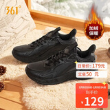 361°运动鞋男秋冬季加绒保暖户外防泼水休闲跑步棉鞋子672332205BF-3