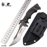 汉道 户外刀野外随身战术高硬度野营求生防身自卫多功能小刀 VG10