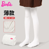 芭比女童连裤袜春秋款儿童打底裤女孩中厚宝宝袜子连体袜裤袜