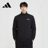 阿迪达斯（adidas）男款户外舒适运动毛圈布夹克JJ0423 L