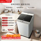 松下抗菌除螨 波轮洗衣机 10KG大容量 一级能效 全自动家用 XQB100-8QF1