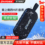 雷登（OHAYO）S6高音质hifi发烧级大音量无线蓝牙音箱低音炮大功率户外便携式小型音响大师级dbx-tv联名款 黑色【dbx-tv联名版】千元音质 官方标配40W【当/次日达】