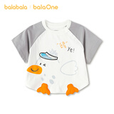 巴拉巴拉【balaOne】童装宝宝短袖t恤婴儿上衣2026夏季时尚萌