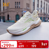 361°运动鞋男赤焰5春季网布透气休闲缓震慢跑步鞋子男672522218-11