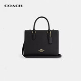 蔻驰（COACH）【品牌直供】女士MAGGIE中号单肩斜挎托特包黑色CY668礼物次日达