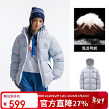 骆驼（CAMEL）【拒水羽绒】户外羽绒服冬新款中长款男女加厚外套羽绒服