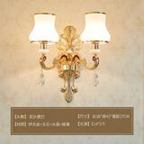 安灯堡客厅吊灯现代简约欧式卧室2026款餐厅书房两用水晶灯饰具套餐702 双头+三色变光LED灯