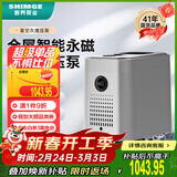 新界家用增压泵 星空灰22p 低音家用永磁变频泵 恒压管道增压