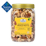 MEMBER'S MARK山姆代购越南进口原味烘烤混合坚果仁1.1kg零食干果开心果腰果 烘烤混合坚果仁1.1kg