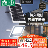 雷士（NVC）太阳能户外照明灯室外庭院灯路灯投光灯光控遥控402lm+约25m²