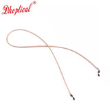 DhopticalPU太阳眼镜链子老花镜挂绳挂脖绳复古时尚户外运动旅行A016 哑光棕