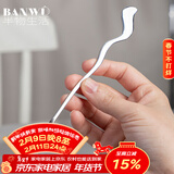 半物生活304不锈钢咖啡勺加长柄搅拌勺精致搅拌棒食品级小勺子蜂蜜勺汤匙