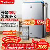 亚都（YADU）空气净化器 办公室家用 净化器 除甲醛 除雾霾 KJ550F-S5Plus（UFCO分解技术）