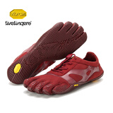 Vibram五指鞋女运动鞋轻便透气赤足跑步鞋健身训练休闲鞋五趾鞋  KSOEVO 勃艮第酒红（建议拍大一码） 39