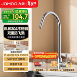九牧龙头单冷厨房净水龙头净水器水龙头可旋转直饮水龙头拉丝银79009