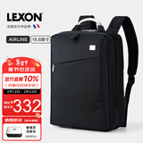 乐上（LEXON）电脑包15.6英寸双肩包男双层书包商务旅行笔记本背包情人节礼物