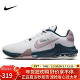 耐克（NIKE）男子篮球鞋AIR MAX IMPACT4运动鞋DM1124-102白紫44.5