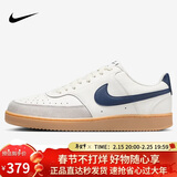 耐克NIKE板鞋男复古COURT VISION运动鞋HF1068-133帆白/深藏青42