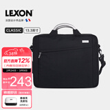 乐上（LEXON）手提电脑包13.3英寸笔记本单肩包斜挎商务公文包休闲电脑背包