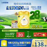 飞鹤飞帆DHA10倍益生菌专利OPO幼儿配方奶粉3段(12-36月龄)900g*6罐
