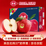 佳农烟台红富士苹果 9-12粒装 单果200g以上 生鲜水果礼盒