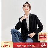 尚都比拉职业通勤西装外套女春秋季女装高级感面试正装商务气质小西服上衣