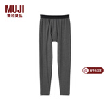 MUJI MUJI 男式 使用了棉的冬季内衣 长紧身裤 打底裤 线裤 家居裤 炭灰色 M