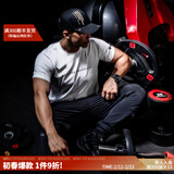 Monster Guardians 健身短袖男 修身夏季运动t恤健身跑步训练上衣潮流简约基础圆领t White 极地  M (健身必入)