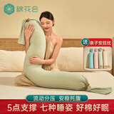 棉花会孕妇枕护腰侧睡枕托腹长条枕夹腿抱枕怀孕专用神器--疏云轻绿