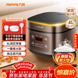 九阳（Joyoung）30分钟快煮饭大火力柴火饭4升家庭容量3~4人电饭煲电饭锅多功能微压焖煮方煲F-40FZ815
