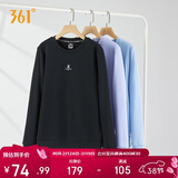 361°卫衣女春夏季外套运动休闲套头衫宽松圆领长袖上衣662334801D-6