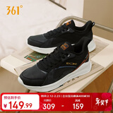 361°运动鞋男春夏季皮革面防泼水休闲老爹通勤跑步鞋子男672336702F-3