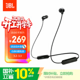 JBL TUNE 135BT蓝牙无线耳机 颈挂式运动耳机 无线立体声耳机 黑色