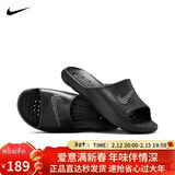耐克NIKE外穿休闲鞋男一字沙滩鞋VICTORI ONE拖鞋CZ5478-001黑40