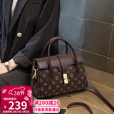 爱情海包包女包手提斜挎包通勤大容量轻奢品牌生日三八38女神节礼物