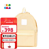 CILOCALA双肩包女M+号登山包校园电脑包大容量旅行包上班出游背包帆布书包 BUTTER-小黄油M+中号