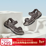 斯凯奇（Skechers）凉鞋男士秋季外穿运动凉拖鞋软底休闲沙滩鞋204105