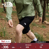 北面（The North Face）短裤男款户外运动休闲舒适透气时尚百搭春夏上新|8AV6 JK3/黑色 M/170