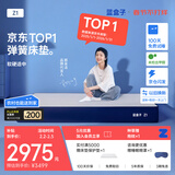 蓝盒子Z1记忆棉独立弹簧床垫双人酒店厚席梦思线下同款1.8*2米软硬适中